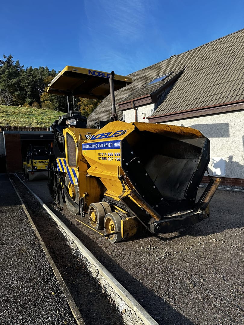 Noble Surfacing paver machines are available for hire